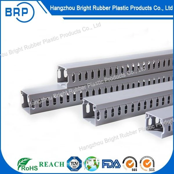 PVC Wiring Trough Wire Cover Cord Hider For Under Desk Industrial Cable Management suppliers