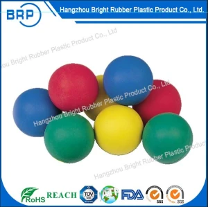 UL 94 FDA Abrasi Resistance Hard Rubber Solid Atau Ball Foam