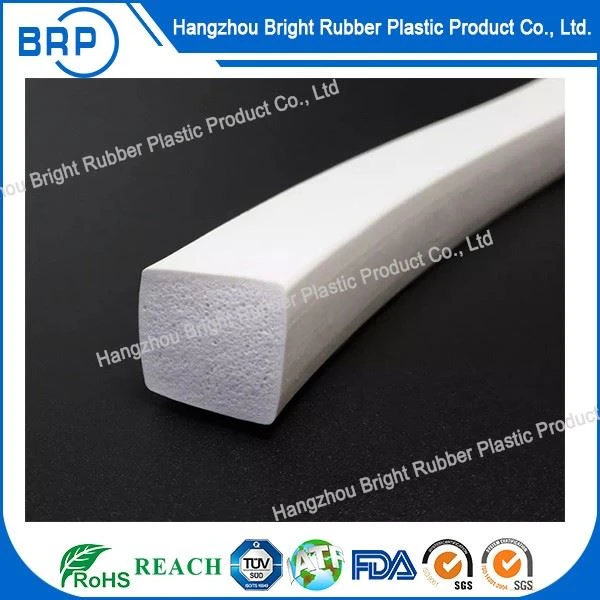 Silicone Rubber Foam Sponge Extrusion Profile Seal Strip Supplier