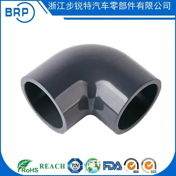 China Factory Plastic PVC UPVC Pipe Fittings 90 Degree Elbow